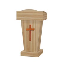 십자가 교회 강단 강대상 원목 소강대상 교회강대상, 로그 색상 크로스 포함