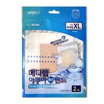 아텍스 메디랩 아쿠아 멸균밴드 특대형(XL) 2매입 상처보호 멸균반창고 일회용반창고 의약외품, 4개