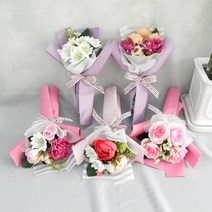 납골당 꾸미기 납골묘 조의 미니 조화꽃다발/납골당꽃/미니다발 카페인테리어 집들이선물, 2번꽃다발