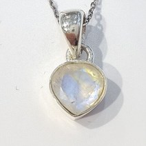 블루케이 [블루케이] 문스톤 원석 펜던트 230308-08 6월탄생석