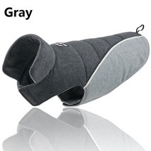 옷 개 일상복 중형견 대형견 티셔츠 진돗개 보더콜리 도베르만 강아지 사모예드, 3.Gray