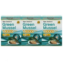 Healthfarm Green Mussel Oil 18000mg 헬스팜 초록입홍합 오일 18000mg 60정 3팩