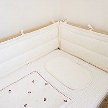 마이리틀데이지 신생아 아기 침대 범퍼가드(이케아 벨라 보니 스마트 쁘띠라뺑에코베어), 이케아(대형1 소형1)