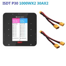 안동 ISDT P30 듀얼 포트 8S 배터리 충전기 고출력 동기화 블루투스 BattGo Lipo 1000WX2, 03 P30 collocation2