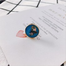 비즈공예 원석 10 창조적 패턴 라운드 드립 매력 커넥터 diy 귀걸이 장식 매달려 보석 액세서리 재료, 01 1
