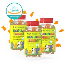 키즈 멀티비타민 구미 씹어먹는 꾸리 젤리 종합비타민 멀티 종합영양제 성장기 어린이 초등 유아 캐나다산, 9 0꾸미 _ 3