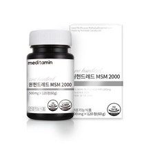 메디타민 원헌드레드 MSM2000 캐나다산 100% X 1, 메디타민 원헌드레드 MSM2000 X