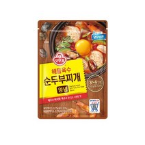 (무)오뚜기 해물육수순두부찌개양념115gX12개