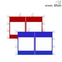 오션웨일 접이식 야외 천막 3m D단품 (투명바람막이 지퍼형 1면만) 주차 행사용 포장마차 캐노피 천막, (D단품-지퍼형)브라운