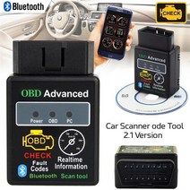 자동차 결함 탐지기 ELM327 V1.5 V2.1 OBD2 스캐너 블루투스 2 진단 도구 안 드 로이드 IOS Windows 코드