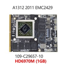 그래픽 카드 오리지널 Ati HD 6970M 5750 4850 4670 그래픽 카드 비디오 카드 1GB 2GB 109-C29657-10 Apple iMac 27 