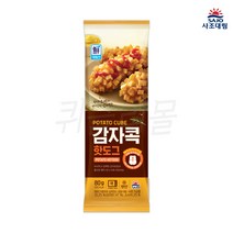 [퀴클리몰] 대림선 감자콕 핫도그 80g, 1개
