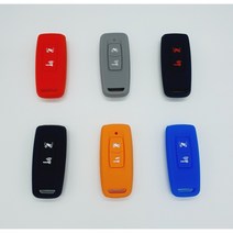 혼다 2021 PCX 키케이스 혼다 스마트키 실리콘 오토바이튜닝 열쇠, 블랙/화이트