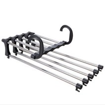 접이식5단바지걸이2P_틈새활용 원룸옷장정리