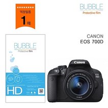 샵민트 고투명 보호필름 EOS 700D 버블 액정필름 캐논, 모델명/품번본상품선택