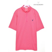 빈티지/ 라일앤스콧 기능성 반집업티/남성XL/반팔2983b1