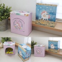 커피믹스 틴케이스 핑크 티백케이스 티백보관함 커피케이스 티백보관