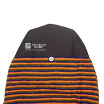 서핑보드 아나나스 서핑 5피트 1인치 짧은 서핑 보드 양말 소프트 커버 가방 카이트서프 웨이크서프 윙 포일보드 탈지면 보호 5391quot 160cm, 오렌지 블루 그린