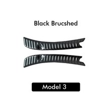 자동차 외장 부품 car rear guards 스테인레스 스틸 트렁크 후면 범퍼 보호대 플레이트 가드 커버 가드 보호대 for tesla model 3 y car, 모델 y 블랙