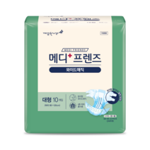 메디프렌즈 봄날 매직테입형 성인용 기저귀 대형, 10개입, 2개