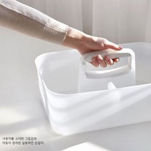 포르타그란데 욕실 청소도구함 손잡이형 정리함, 스모그, 본상품선택