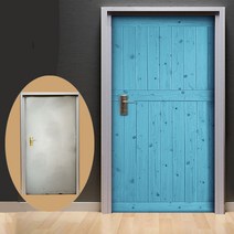 빌라 전원주택 아파트 주택현관문시트지 단열 방음 인테리어필름 리폼친환경시트지 고급형 DIY 셀프시공, 옹이원목