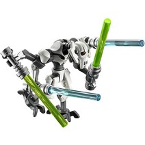 스타워즈 레고 중국 호환 블럭 미니 피규어 85종, 45. 그리버스 장군 흰색