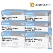 대웅생명과학 신 포스트바이오틱스 프리바이오틱스 프로바이오틱스 프롤린 모유 유산균 6박스 (180포), 단품, 단품