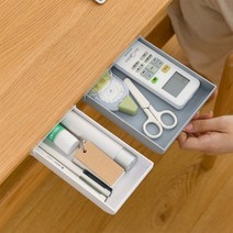테이블 정리 책상 간편 보조 서랍 함 수납함 소품 책상 연필꽂이 책꽂이 수납함 펜꽂이 서랍 장, 소, 그레이