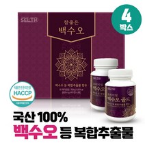 프리미엄 백수오 골드 백수오추출물 100% 국내산 백수오 사용 백수오등 복합추출물 함유, 600mg x 90정, 4박스, 2통