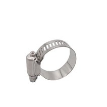 스크류 웜 드라이브 호스 클램프 304 스테인레스 후프 파이프 클립 10pcs, 08 27-51mm