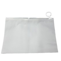30x20cm 10장 마스크포장 기념품 판촉물 수납지퍼백 원형고리지퍼팩 속옷정리 정리필수품, 단품