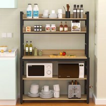 바테이블 홈 카페 아일랜드식탁 주방 테이블 다용도 커팅 바닥 다층 직사각형 수납 롱 간이 벽면 맞춤 선반, 5단 길이 120 폭 40 높이 160 색