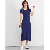 코지 여자 봄 가을 단아한 데일리룩 깔끔 롱원피스