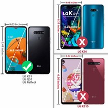 TJS LG K51 케이스 LG Q51 케이스 정품보장, Black