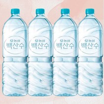 생수 백산수 2L 미네랄워터 해양심층수 빠른 정기배송 무라벨 대용량, 18개