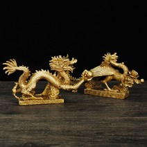 YCS1251 생기도자기 생기장식 황금용장식 닭띠 말편자 의미있는선물 해태상 금두꺼비 사자상 금거북이 코끼리상, 3.