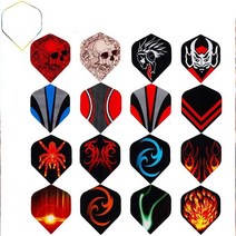 ToBeIT 세트 스틸 다트 소프트 다트용 표준 비행 [미국 직배송], 102 pcs