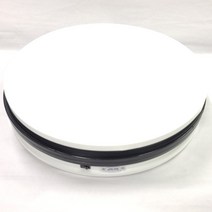 케이크 자동 회전 진열대 회전판, 지름 35cm 흰색