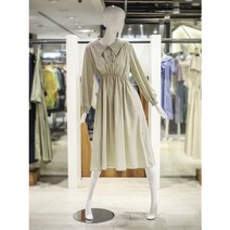 G-CUT (행사) [지컷] 빅 카라 셔링 롱 원피스 7252337005