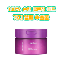 [망고월드]파파레서피 가지 클리어링 클렌징 오일 패드 60매, 1개
