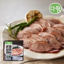 다향오리 [다향오리] 훈제슬라이스 200g 14팩소스 14봉, 1