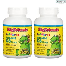 2통 총500정 3세 4세 비타민D 아기 어린이 키즈 비타민디 비타디