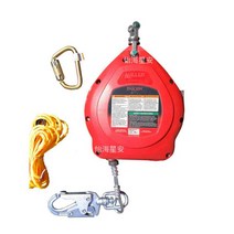추락 방지대 공중 작업용 안전 로프 벨트 주상 건설용, MP20G/20FT 6m 아연 도금 강철 케이블