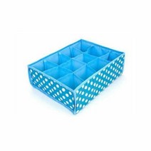 키친아트 부직포정리함 땡땡이 속옷정리함 (12칸), 록담컴퍼니 본상품선택