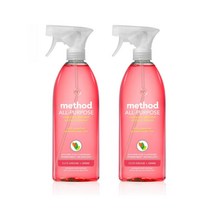 Method 미국 메소드 다목적 클리너 핑크 그래이프후르츠 28oz(828ml) 2팩 All-Purpose Cleaner Pink Grapefruit