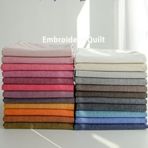 면20수무지 피그먼트 워싱23종 1/2마 프랑스자수 천 퀼트원단, 면20수워싱피그먼트(3397)-다크퍼플1/2마