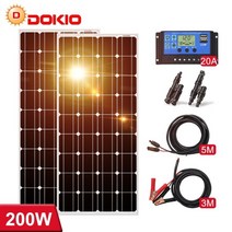 가정용태양광발전설치비용 dokio 12v 100w 유연한 모노 가정용 18v 열 충전, 협력사, 유리 태양 전지판