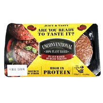 언컨벤셔널 비건 버거 토마토 패티 220g, 1, 본상품선택