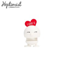 홉티미스트 클래식 빔블 범블 흔들리는 스프링 점프 스마일 LOVE 인테리어 장식 소품, C